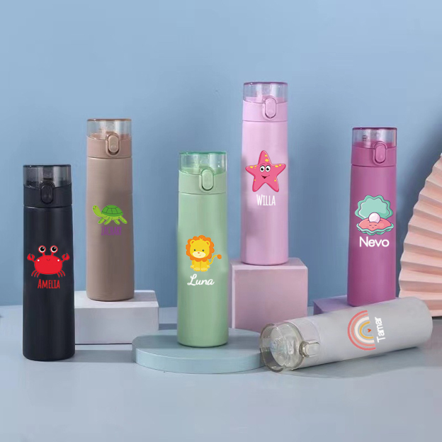 Personalised BPA Free 5oz/8oz Mini Pocket Water Bottles | YouBottle38