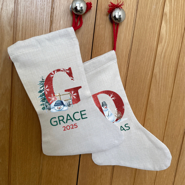 Personalized 30*40cm Christmas Santa Stocking | MCGift21