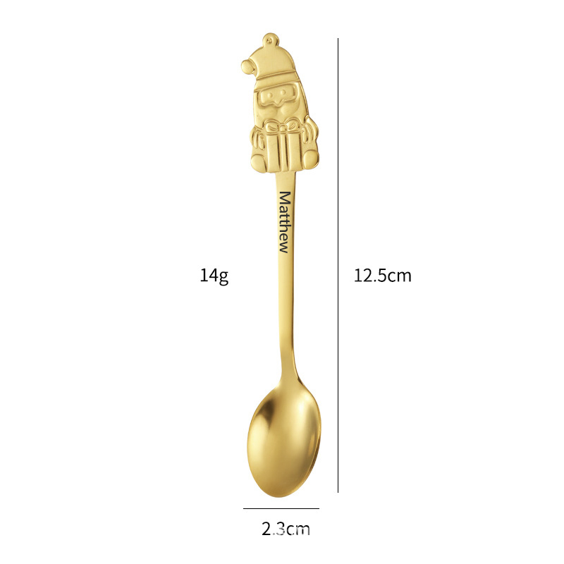 Personalized Christmas Spoons Gift Box | MCGift28