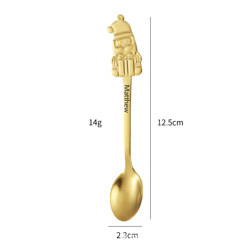 Personalized Christmas Spoons Gift Box | MCGift28