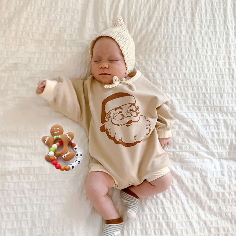 Personalized Christmas Baby Toy Ring | MCGift31