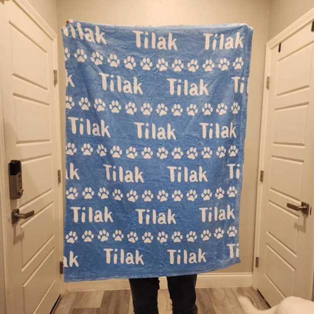 Personalized Lovely Pet Blanket for Comfort & Unique | BKPet14