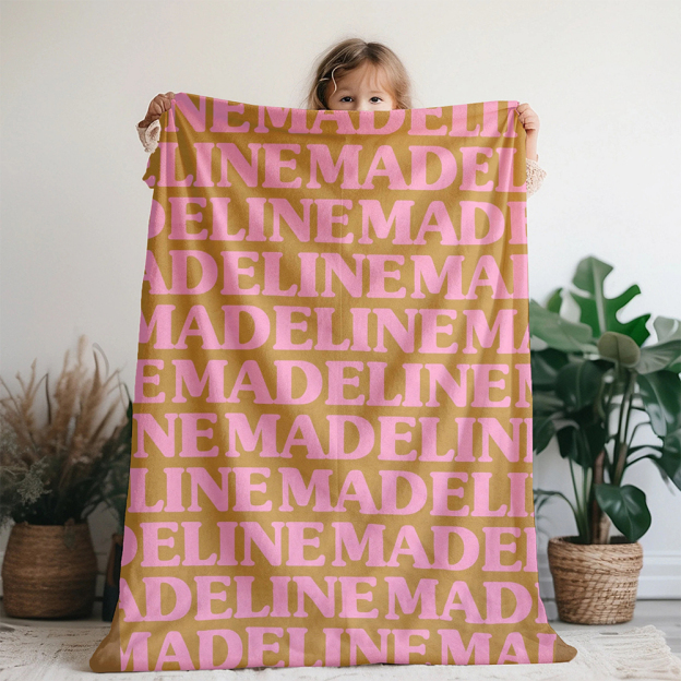 Personalized Lovely Kid Blanket for Comfort & Unique | BKKid146