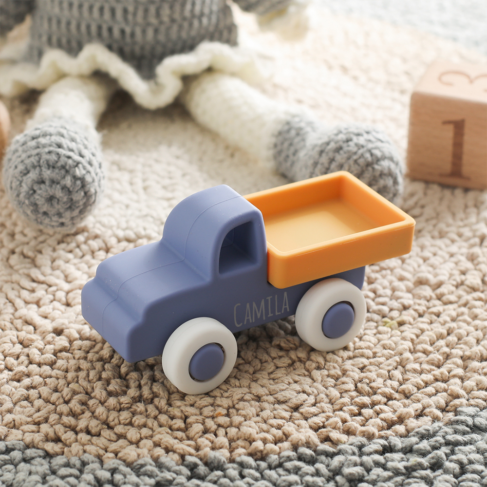 Personalized Kid Silicone Plane and Car Toy | CWToy99