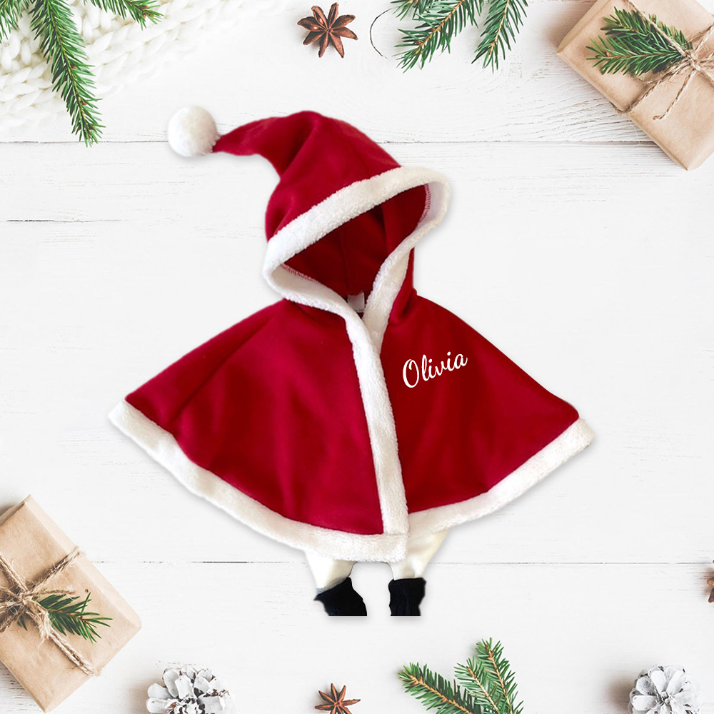 Personalized Warm Baby Christmas Cloak | MCGift104