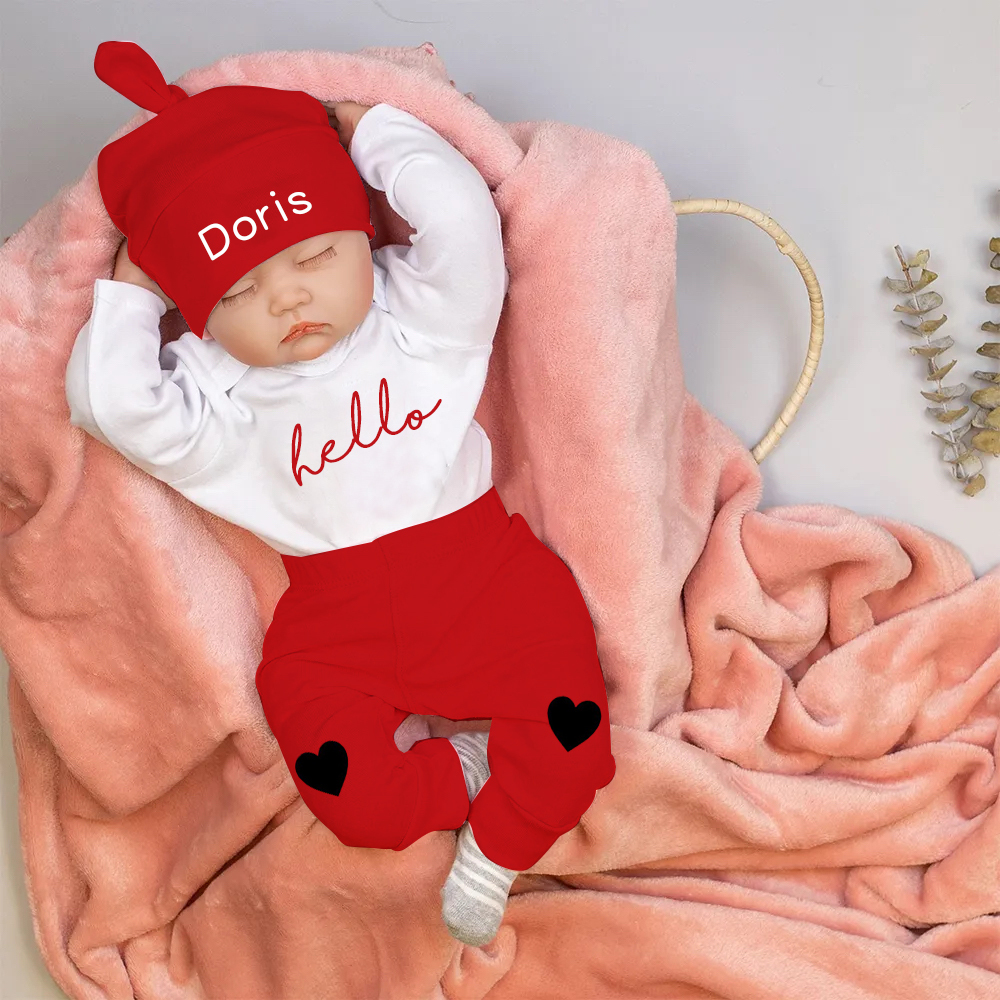 Personalized Baby Coming Home Outfit Set | CWBaby131