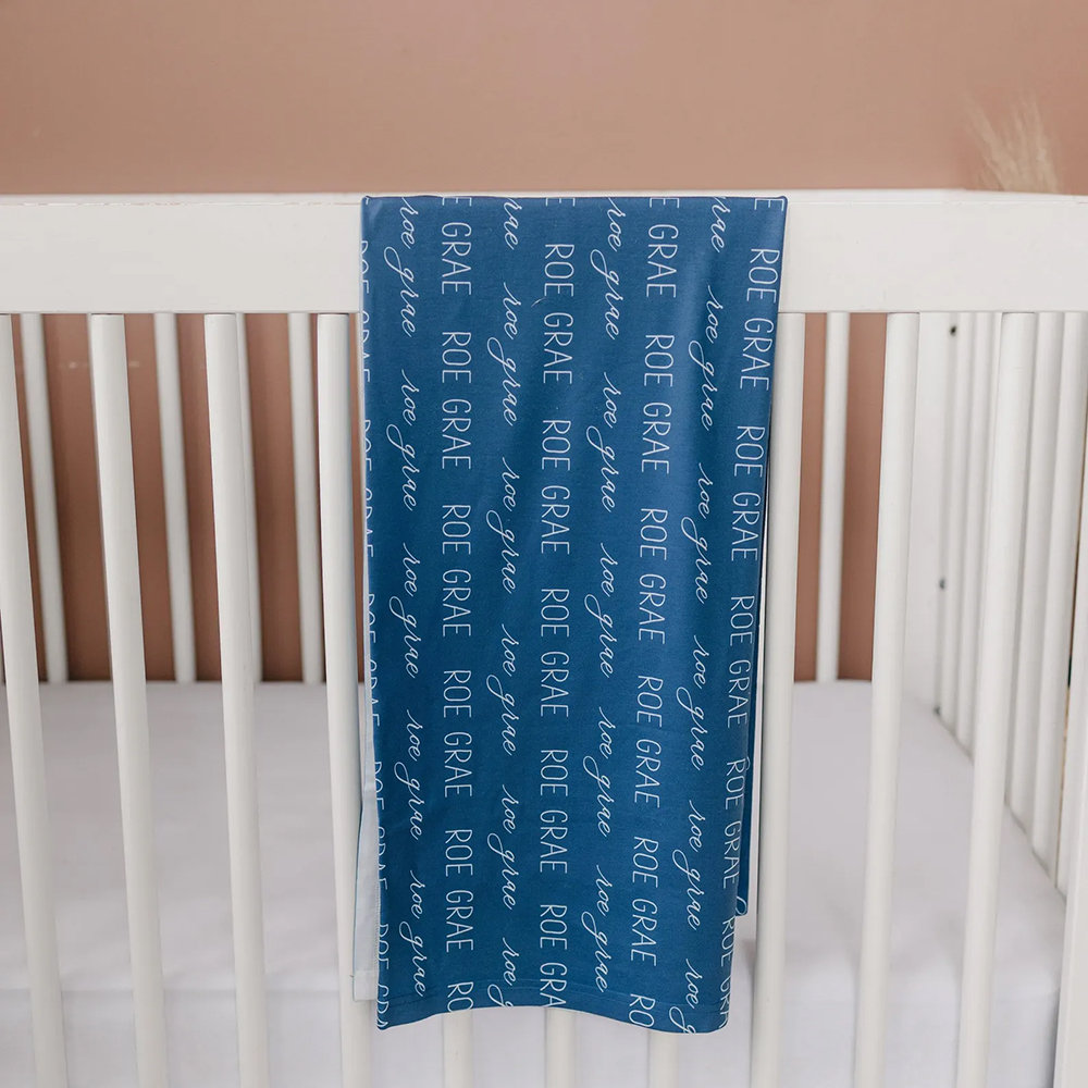 Personalized Baby Swaddle Blanket Set for Comfort & Unique | BBBlanket11