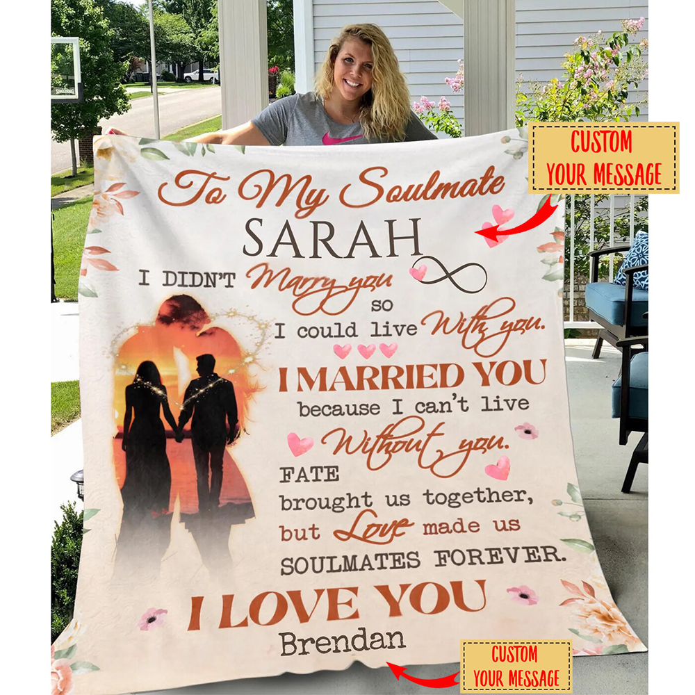Personalized Anniversary Blanket for Comfort & Unique | BKAN015