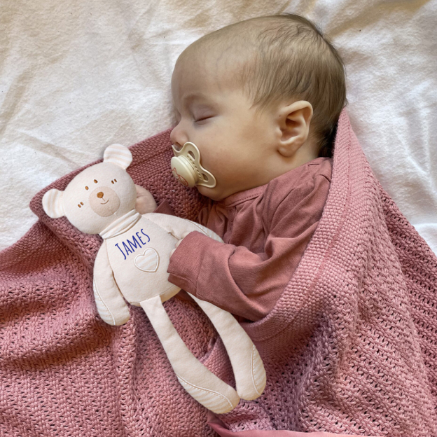Personalized Cute Long Legs Sleeping Baby Toys | CWToy118