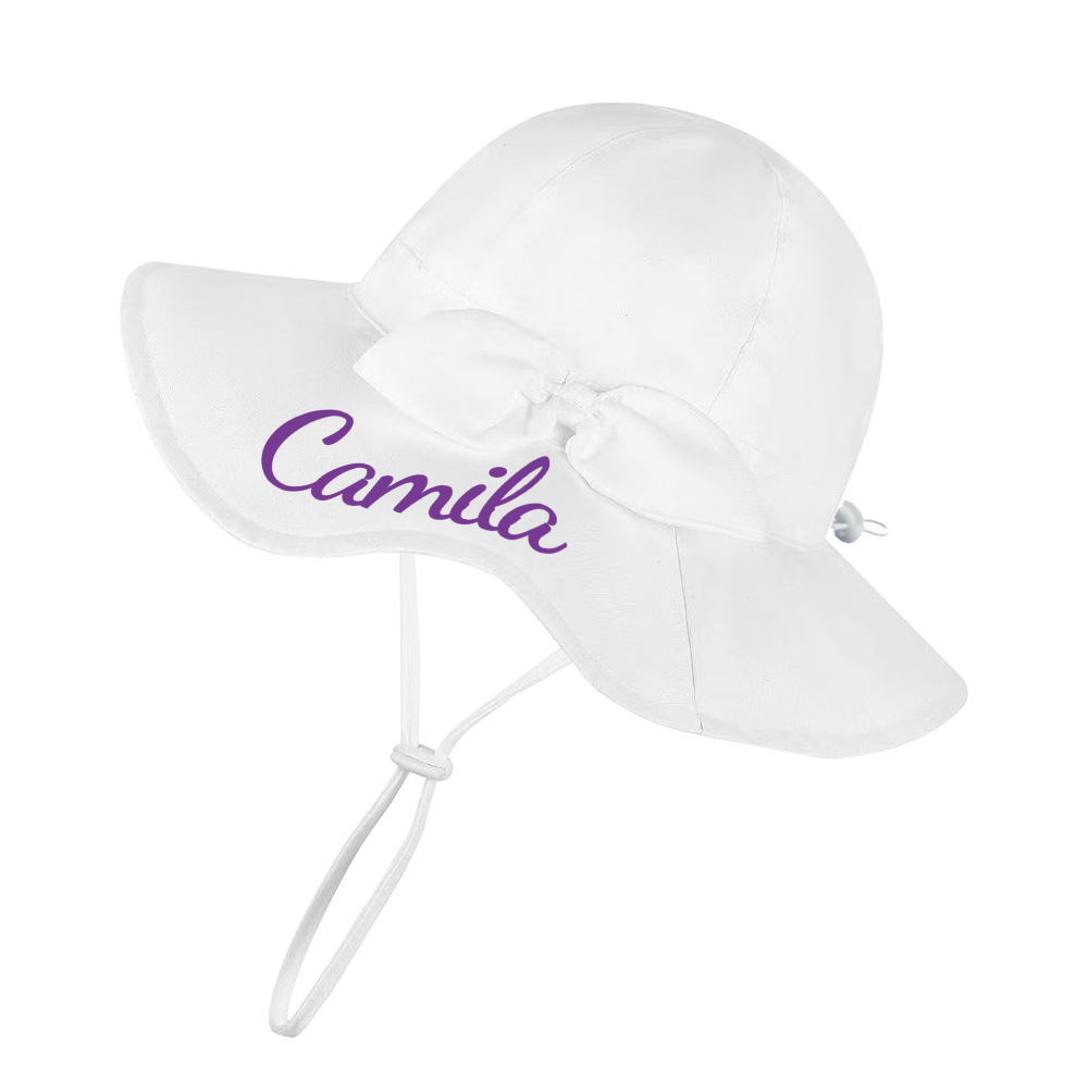 Personalized Lovely Bowknot Bucket Hat for Comfort & Unique | CWBeach170