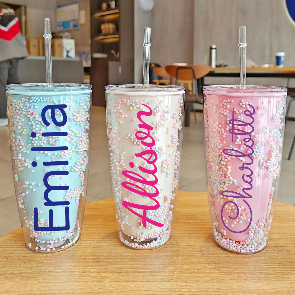 Personalised BPA Free 24oz Rainbow Tumblers Bottles | YouBottle73