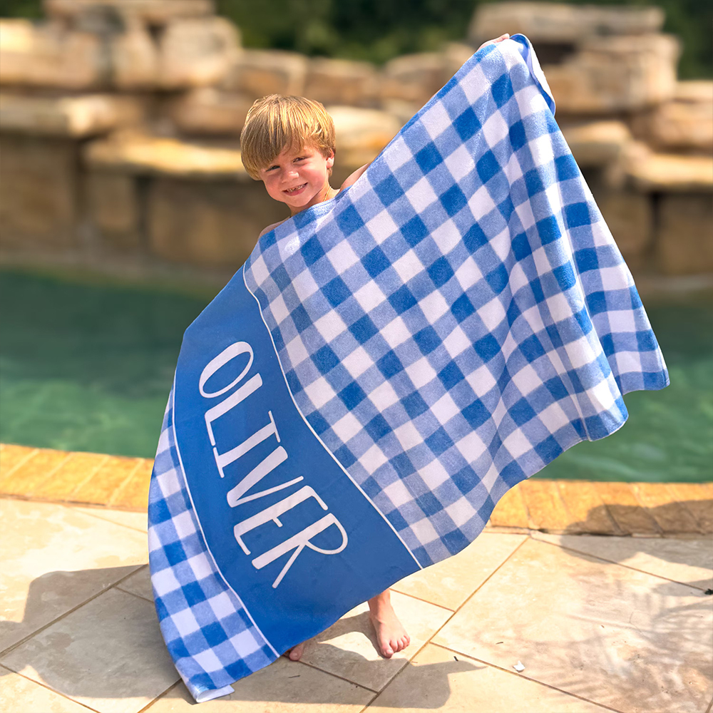 Personalized Lovely Kid Towel for Summer & Beach | CWTowel156