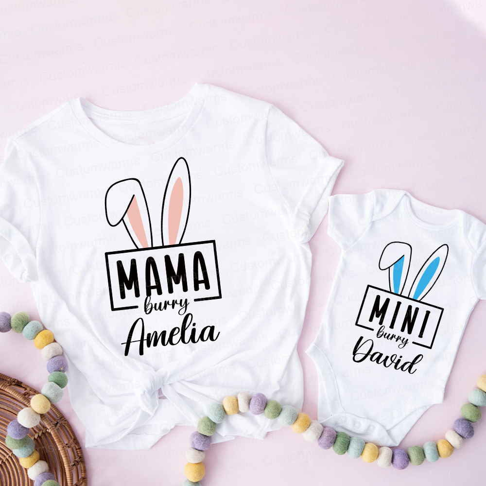 Personalized Family Happy Easter Matching Shirt | CWEaster63