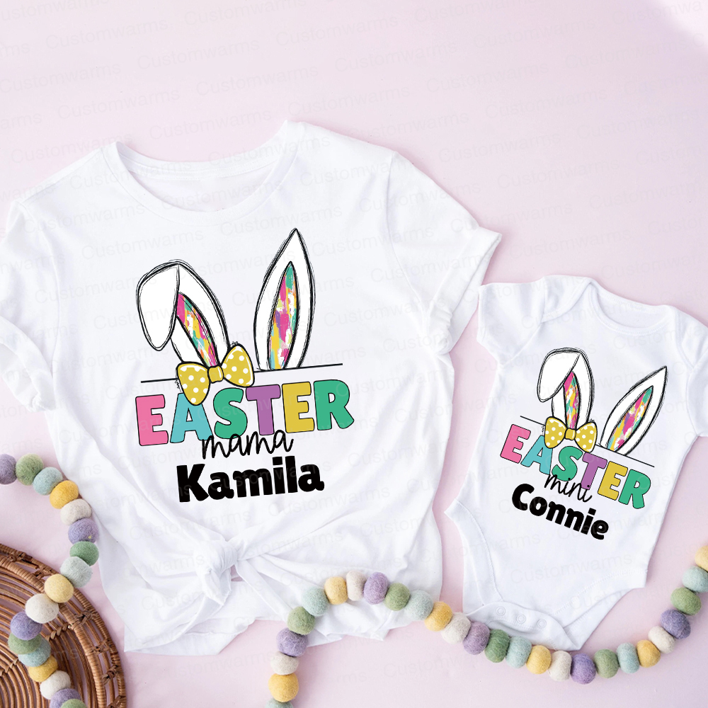 Personalized Family Happy Easter Matching Shirt | CWEaster67