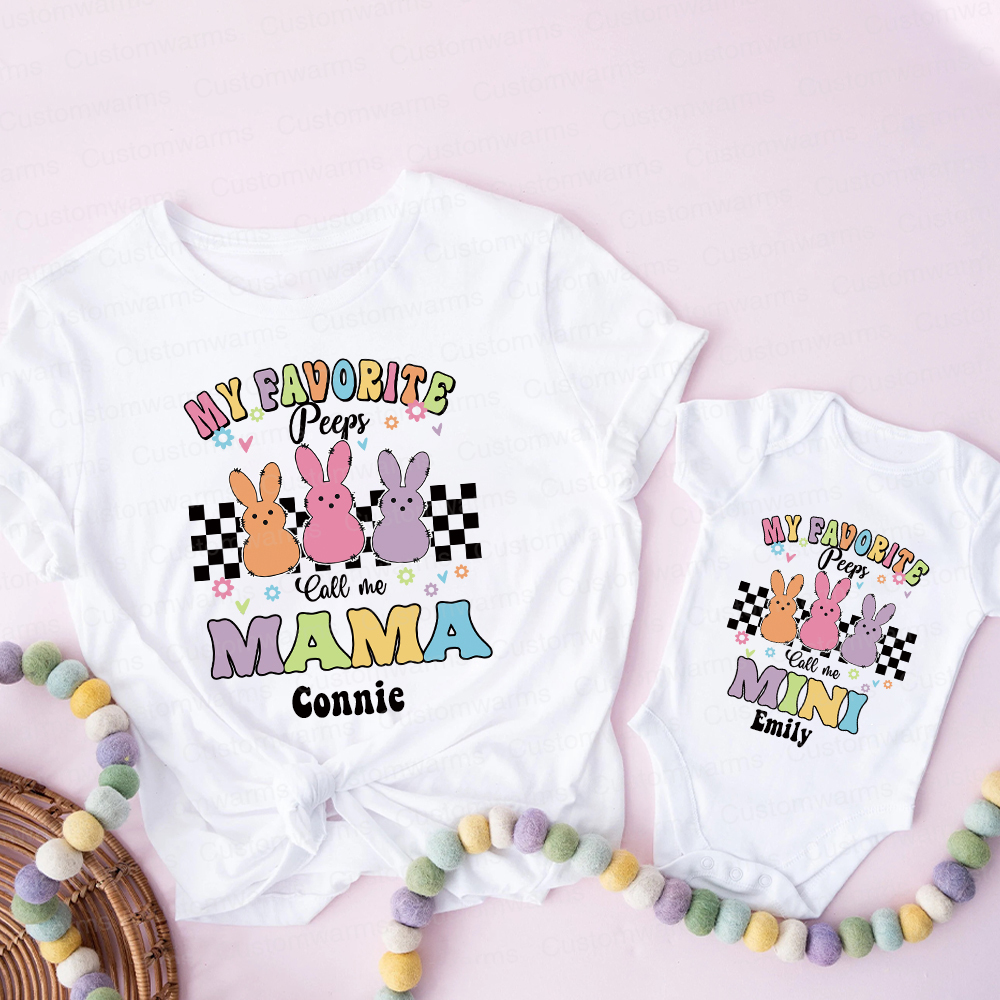 Personalized Family Happy Easter Matching Shirt | CWEaster72