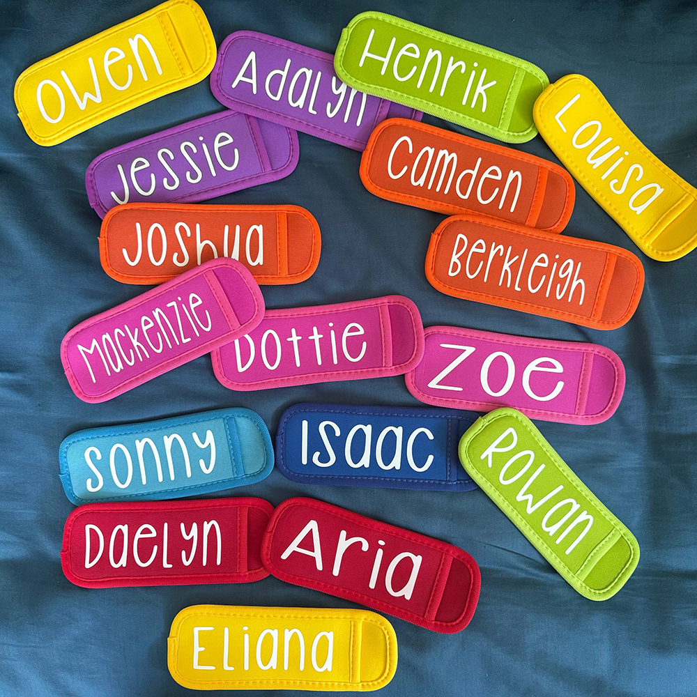 Personalized Icy Frozen Yogurt Popsicle Holder | CWBeach179