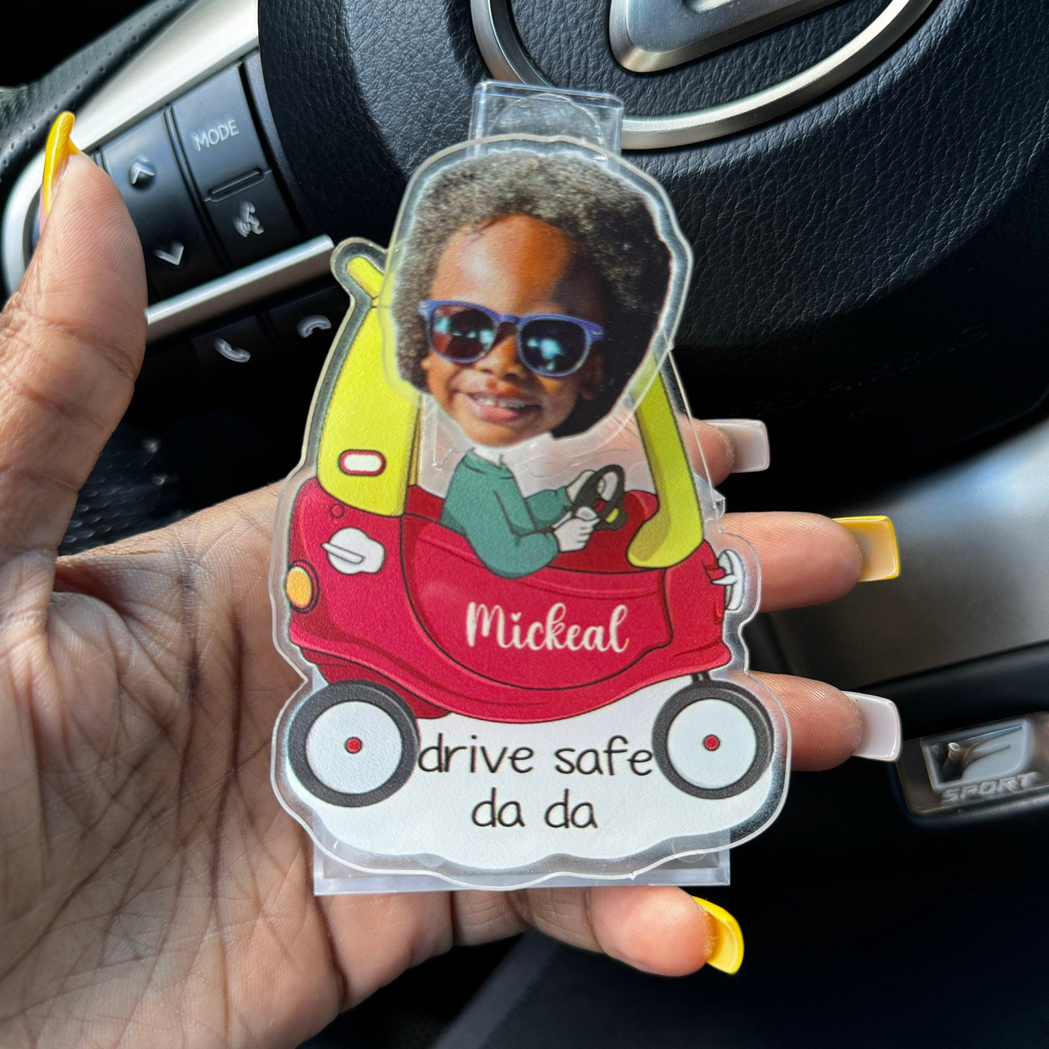 Personalized Kids Face Bobblehead Tabletop Ornament | CWToy124