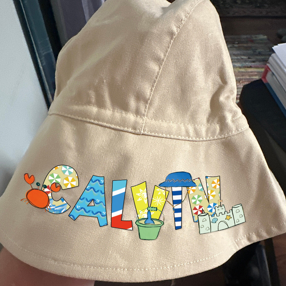 Personalized Cute Design Summer Bucket Hat for Comfort & Unique | CWBeach190