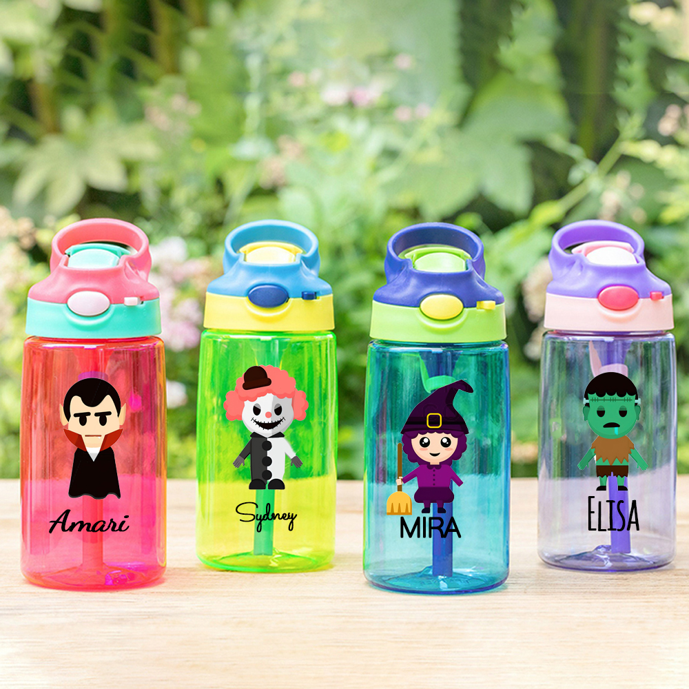 Personalised BPA Free 16oz Kid Water Bottles | YouBottle85