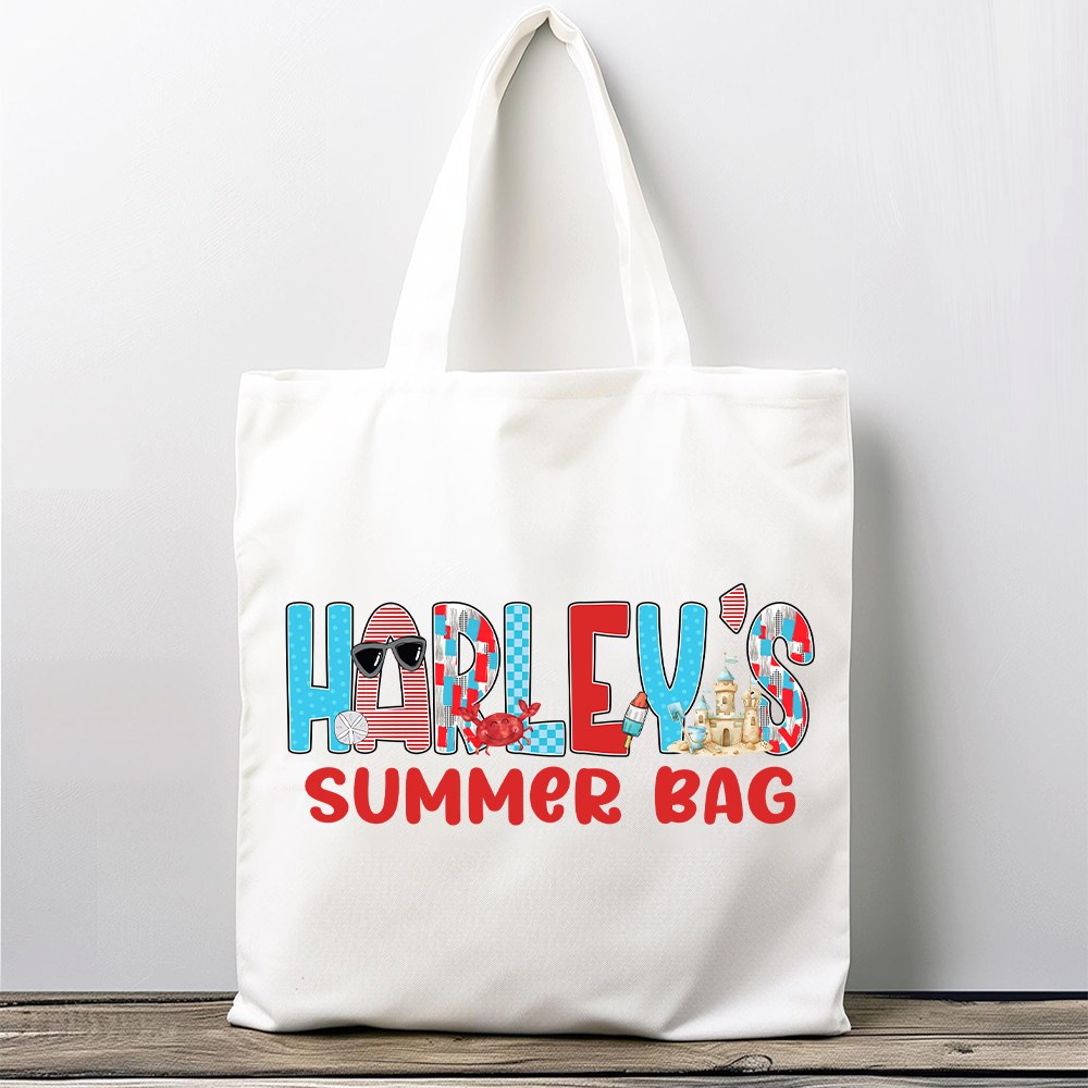 Personalized Kids Original Summer Beach Bag | CWBeach191