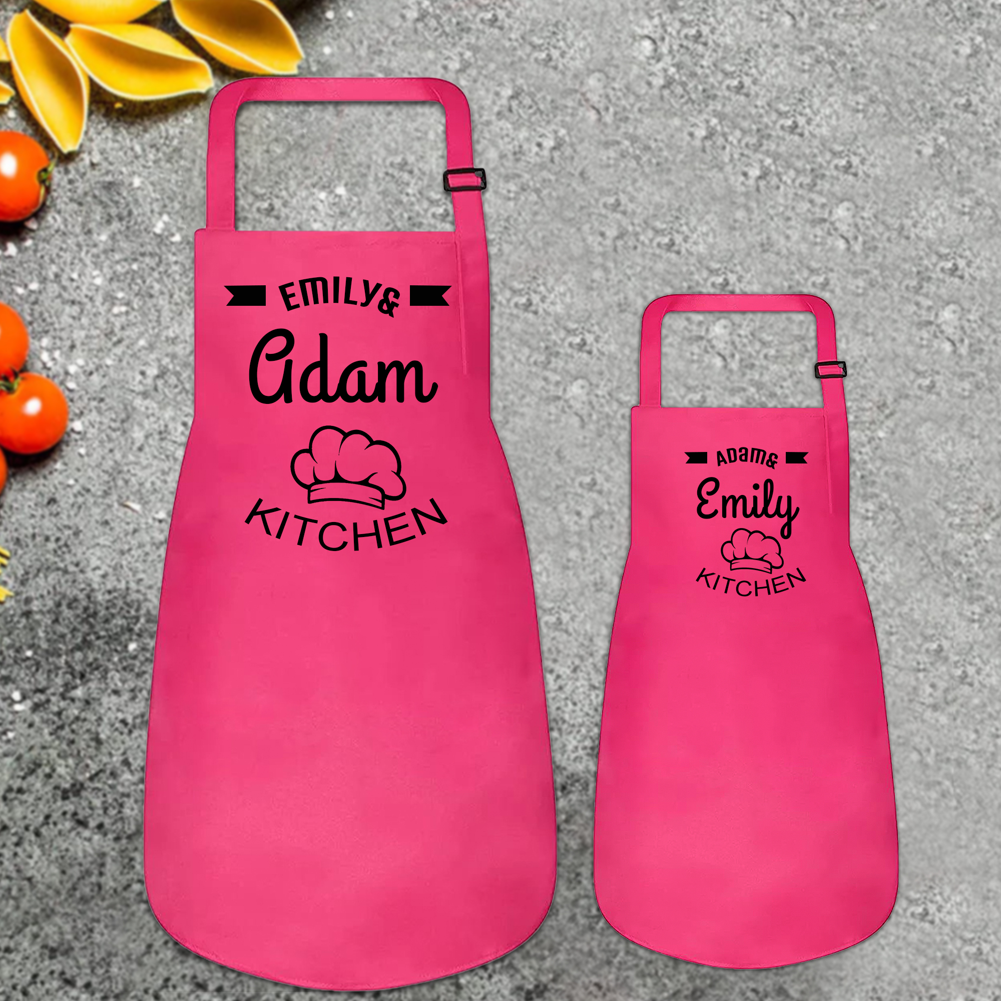 Personalised Multifunctional Waterproof Matching Family Apron | Apron30