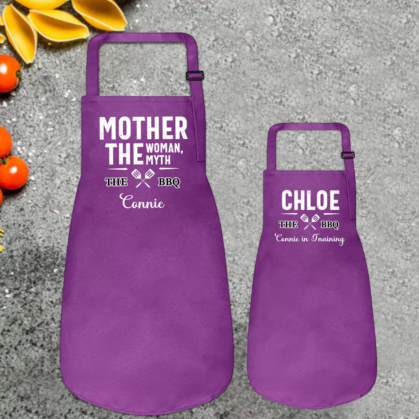 Personalised Multifunctional Waterproof Matching Family Apron | Apron3101