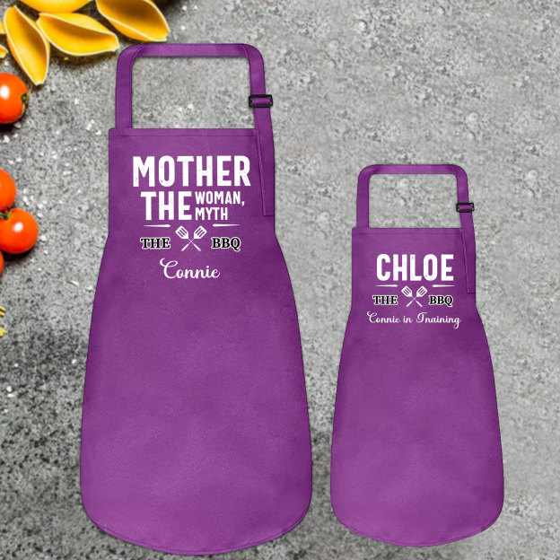 Personalised Multifunctional Waterproof Matching Family Apron | Apron3101