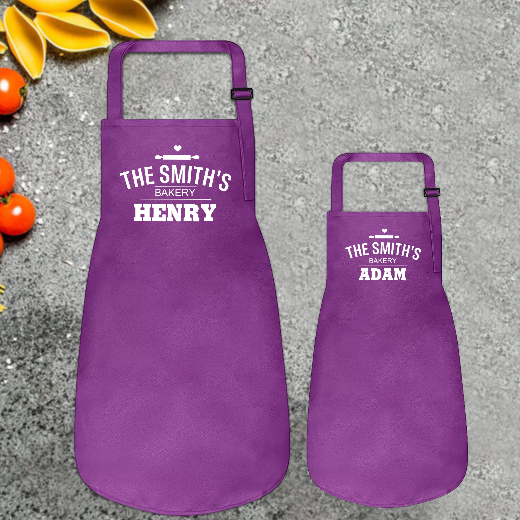 Personalised Multifunctional Waterproof Matching Family Apron | Apron33