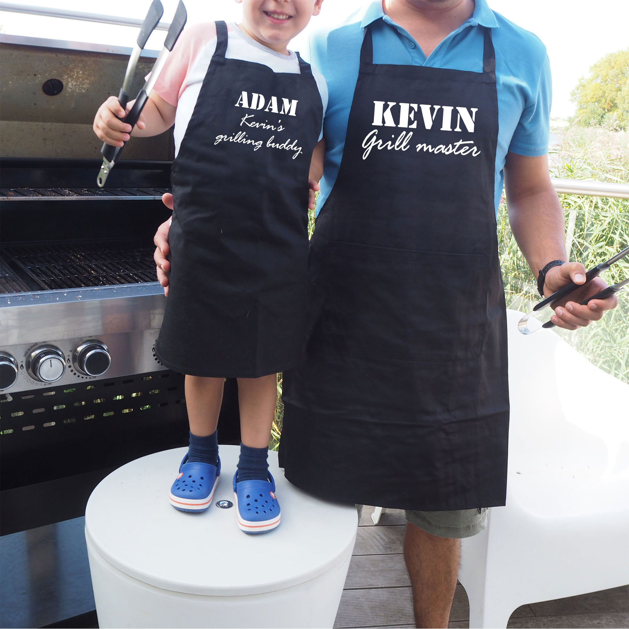 Personalised Multifunctional Waterproof Matching Family Apron | Apron35