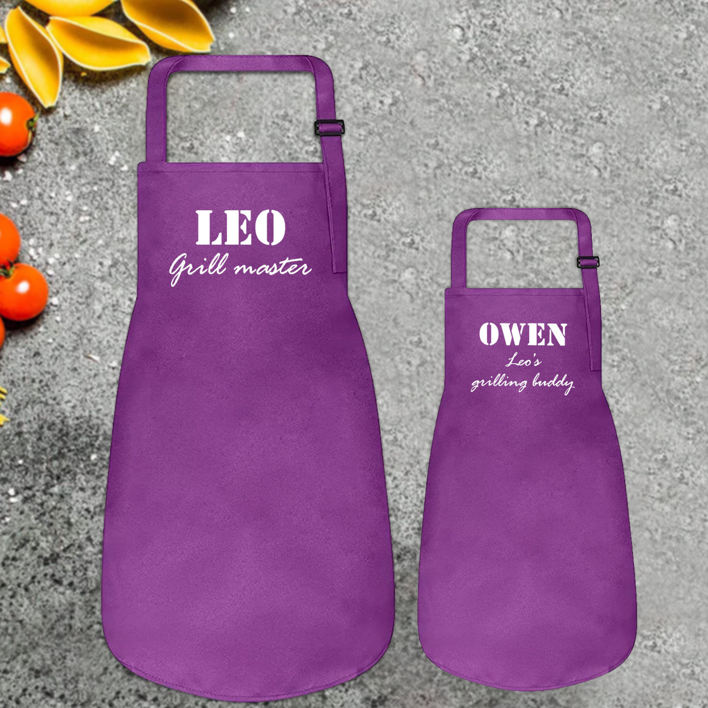 Personalised Multifunctional Waterproof Matching Family Apron | Apron35