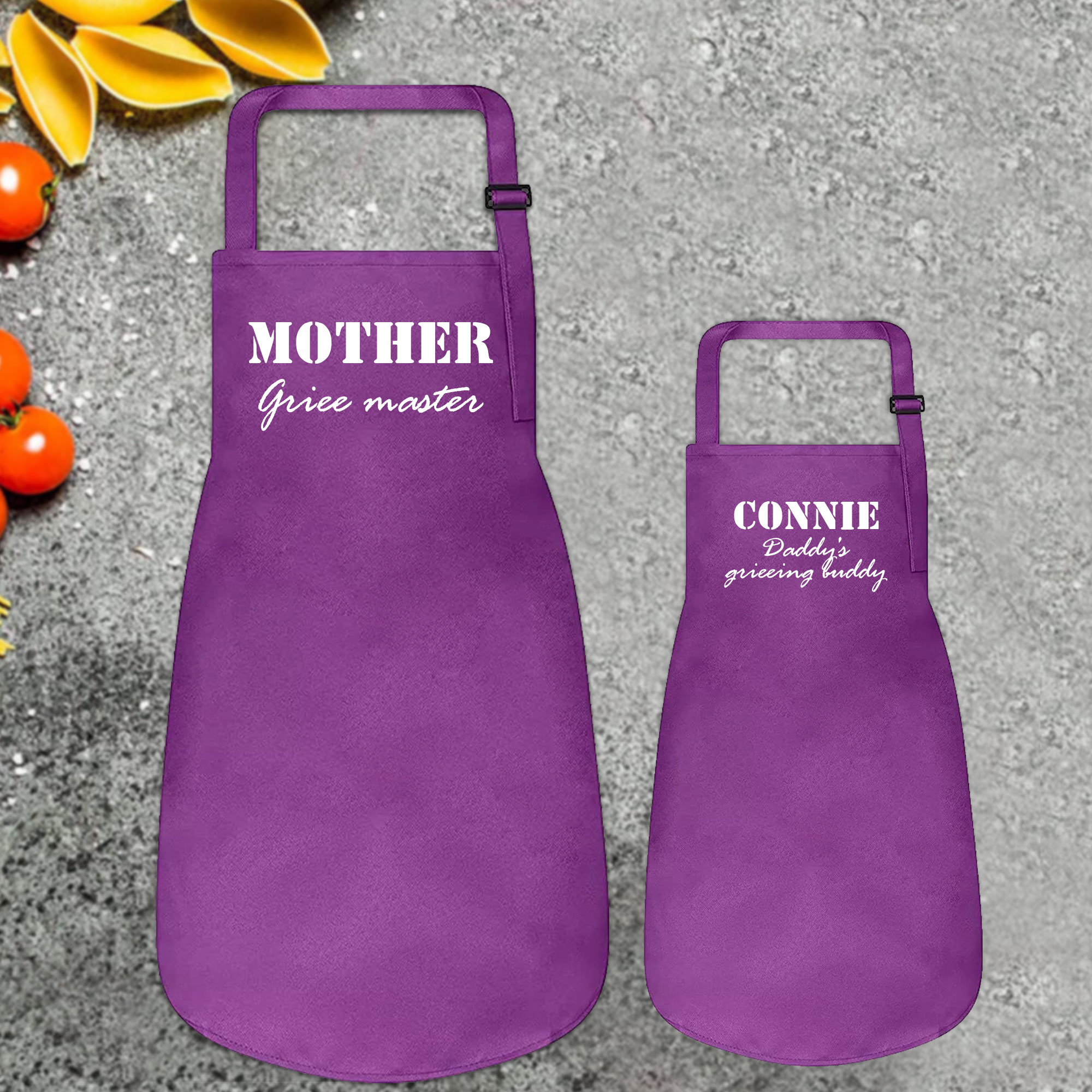 Personalised Multifunctional Waterproof Matching Family Apron | Apron3501
