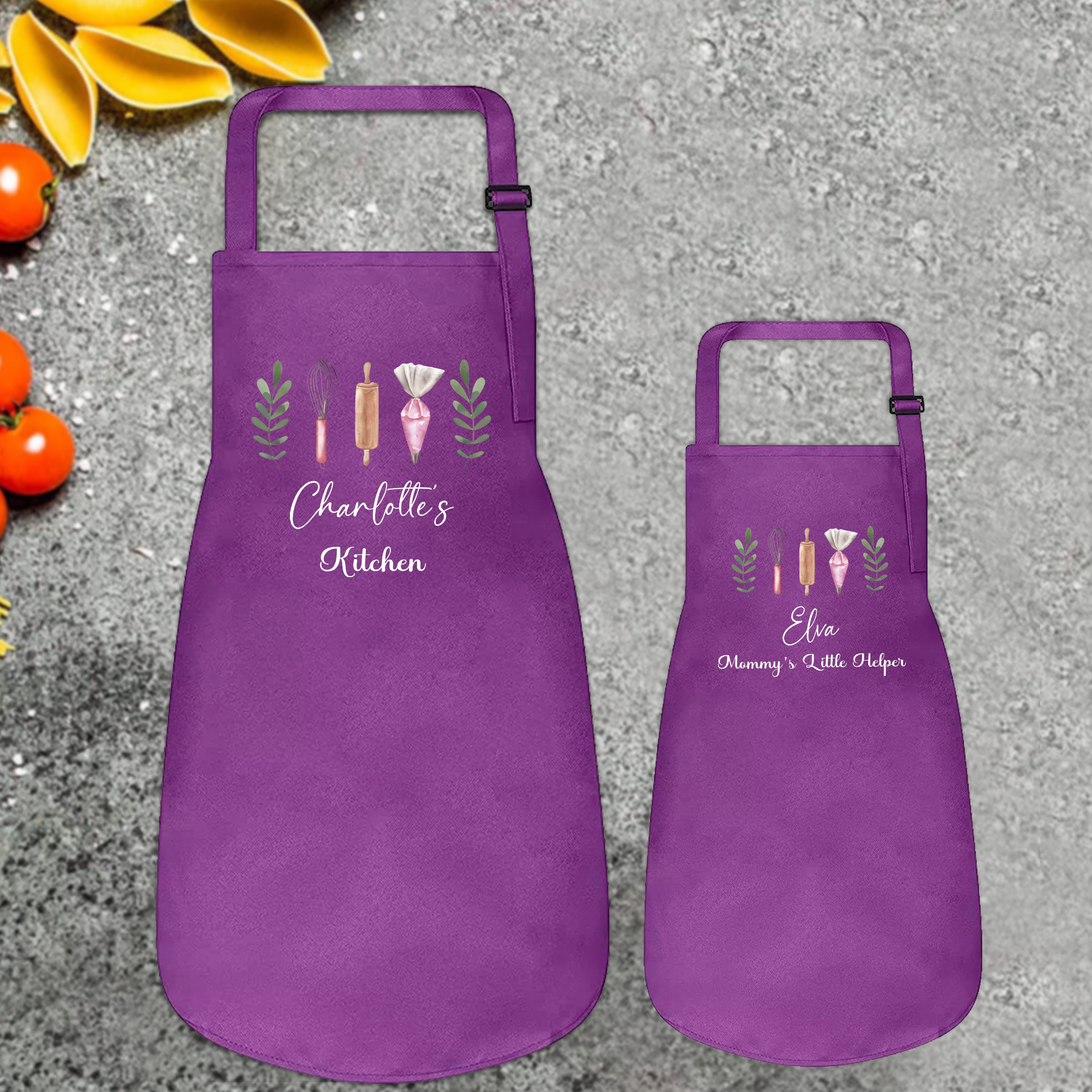 Personalised Multifunctional Waterproof Matching Family Apron | Apron40