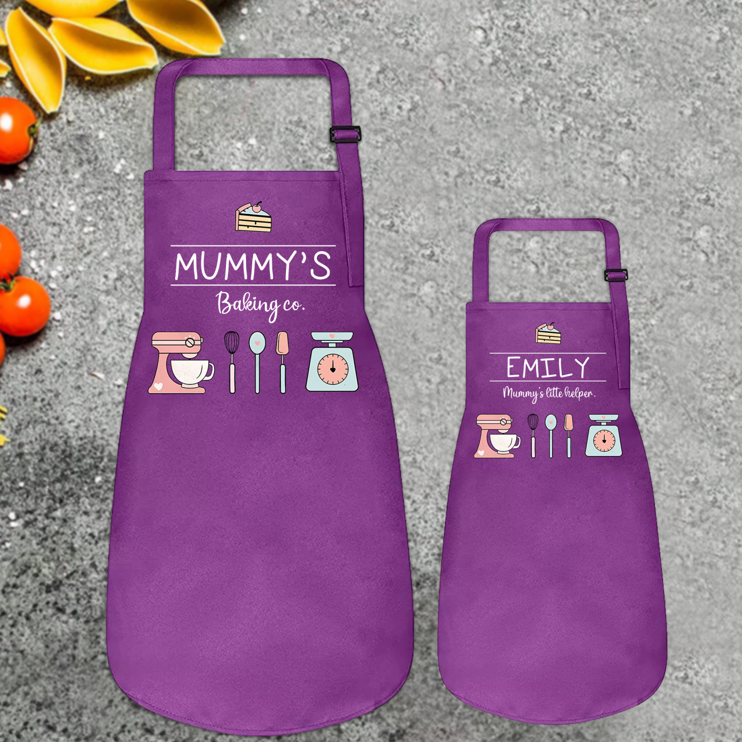 Personalised Multifunctional Waterproof Matching Family Apron | Apron43