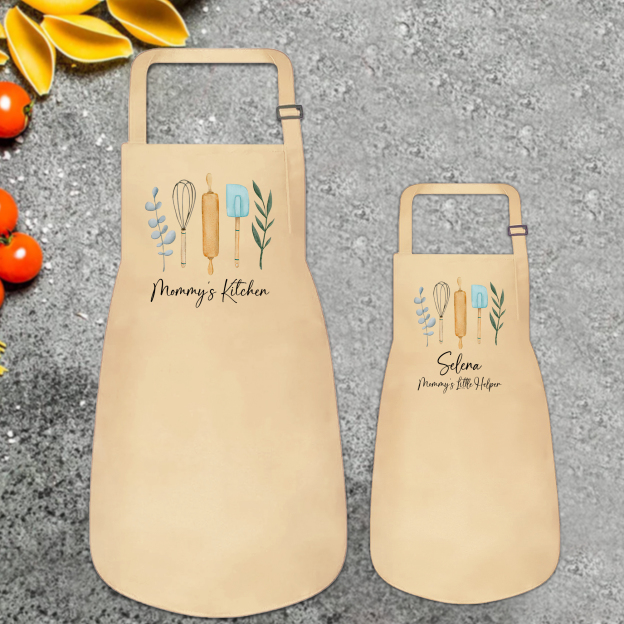 Personalised Multifunctional Waterproof Matching Family Apron | Apron49