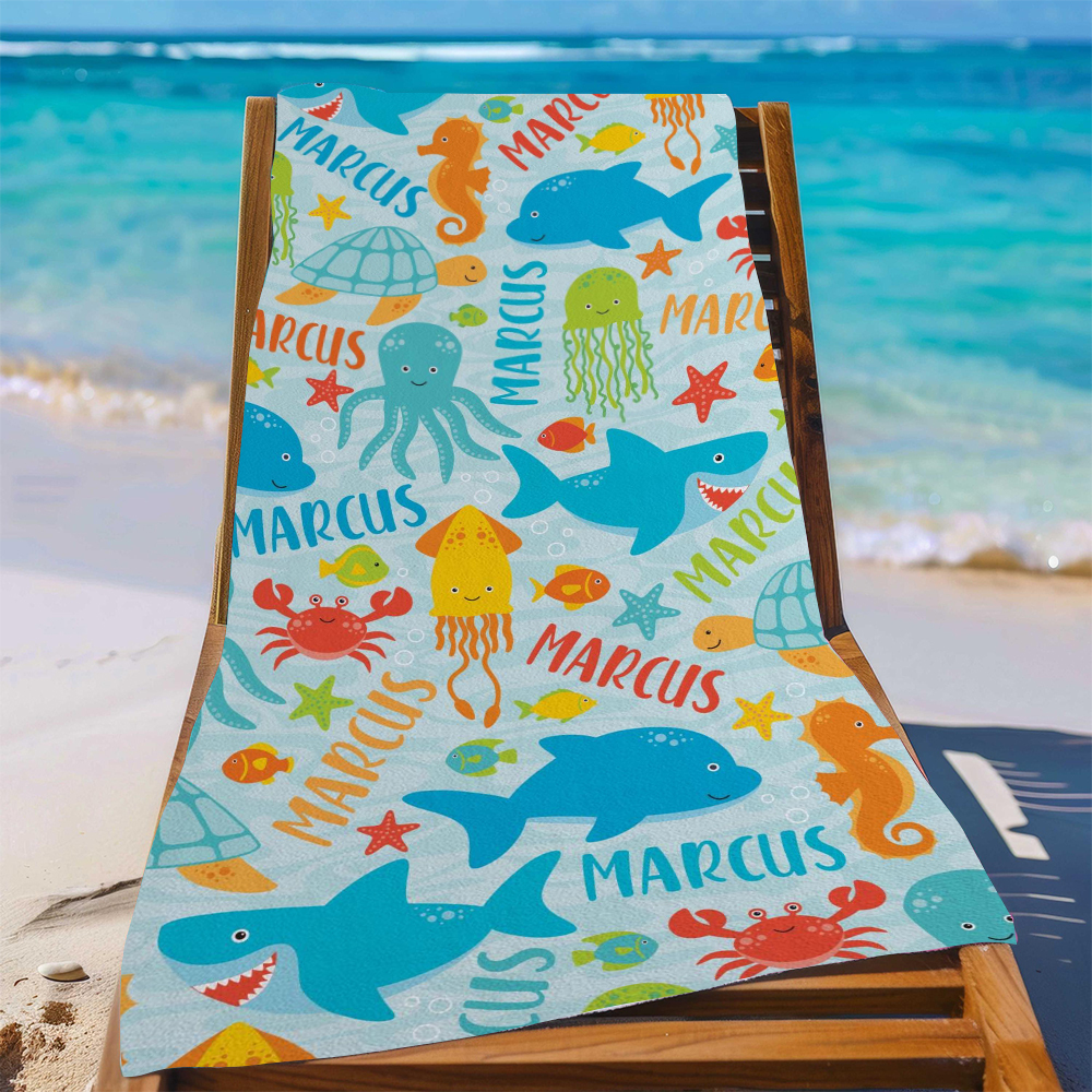 Personalized Lovely Kid Towel for Summer & Beach | CWTowel168