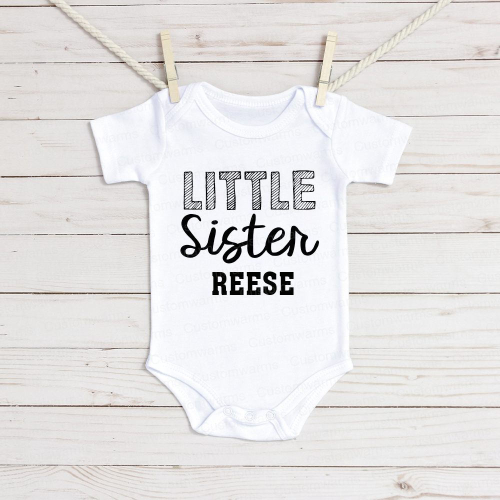 Personalized Matching Sibling Shirts | CWSibling02