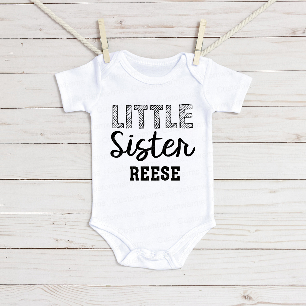 Personalized Matching Sibling Shirts | CWSibling02