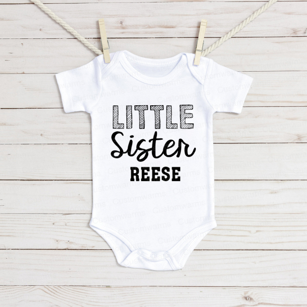 Personalized Matching Sibling Shirts | CWSibling02