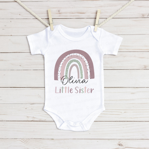 Personalized Matching Sibling Shirts | CWSibling09