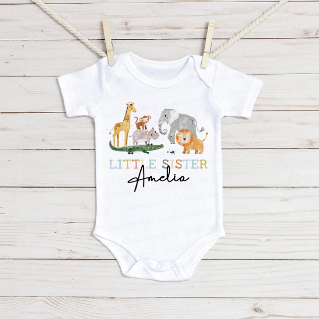 Personalized Matching Sibling Shirts | CWSibling12