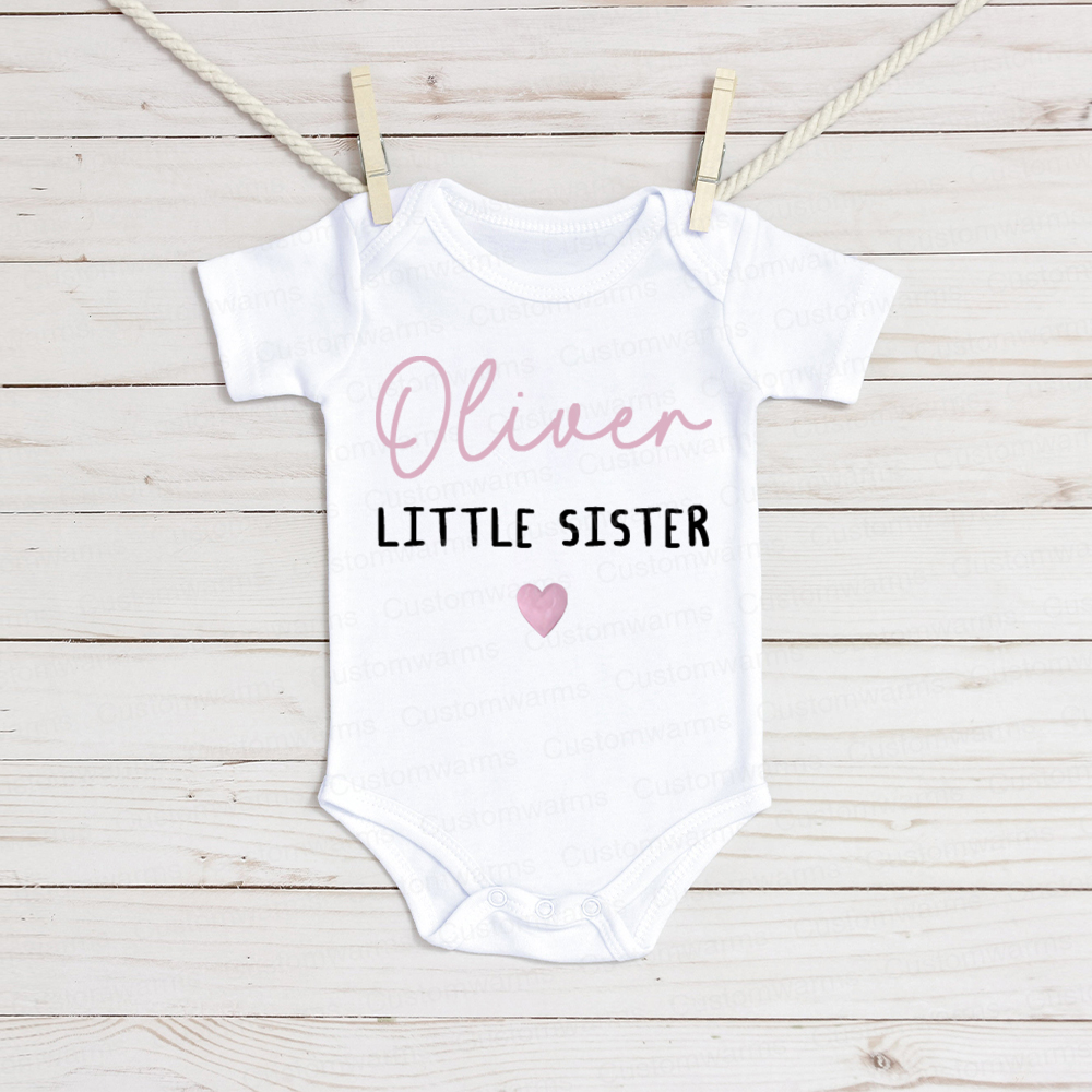 Personalized Matching Sibling Shirts | CWSibling18