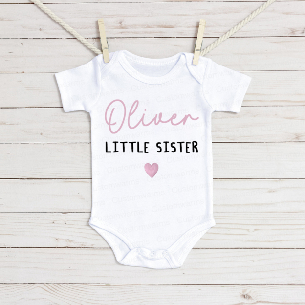 Personalized Matching Sibling Shirts | CWSibling18