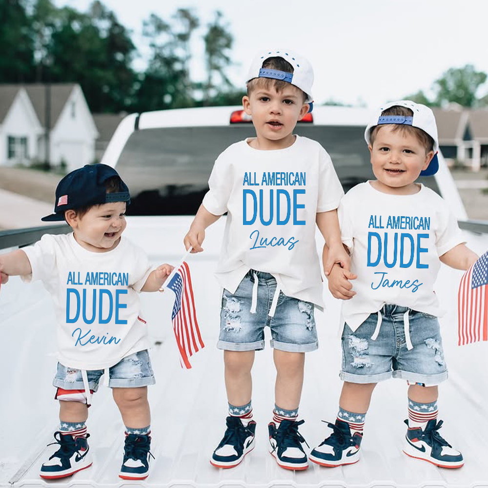 Personalized 4th of July Independence Day Shirts | CWBaby243
