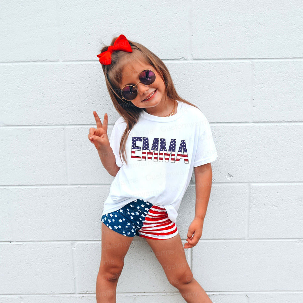 Personalized 4th of July Independence Day Shirts | CWBaby245