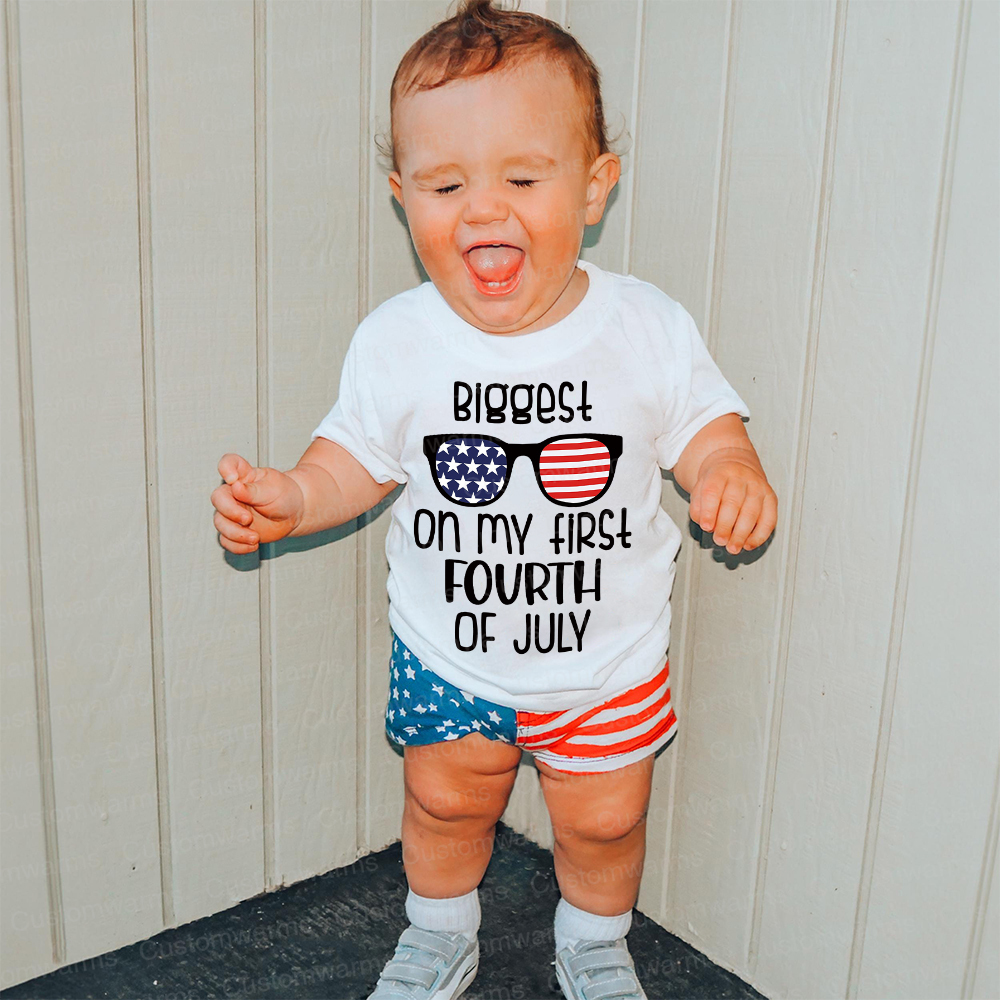 Personalized 4th of July Independence Day Shirts | CWBaby244