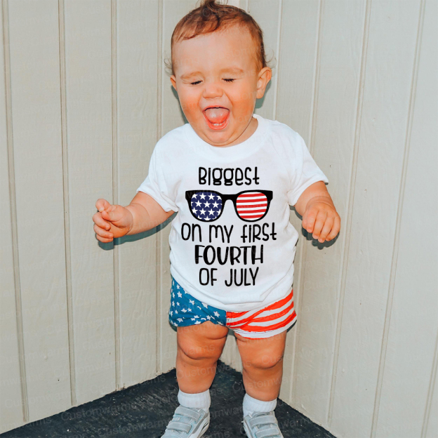 Personalized 4th of July Independence Day Shirts | CWBaby244