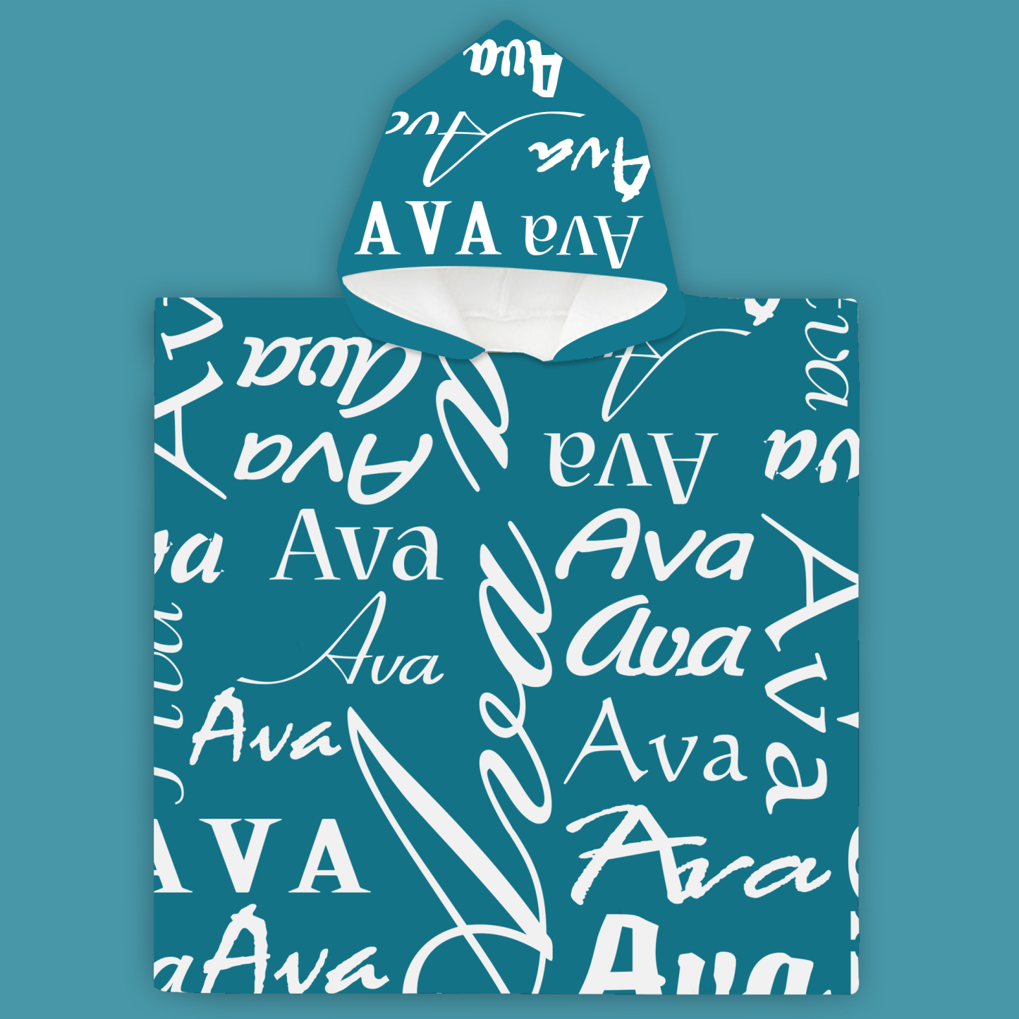 Personalized Hooded Beach Towel for Summer & Beach | CWHTowel02