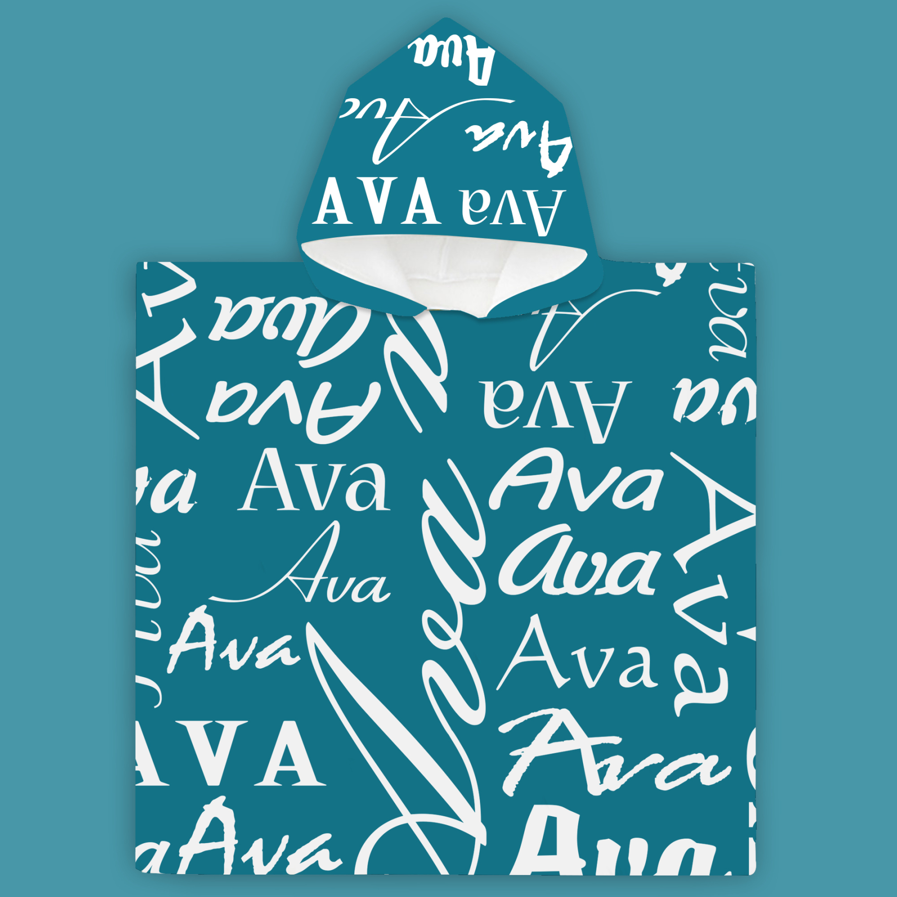 Personalized Hooded Beach Towel for Summer & Beach | CWHTowel02