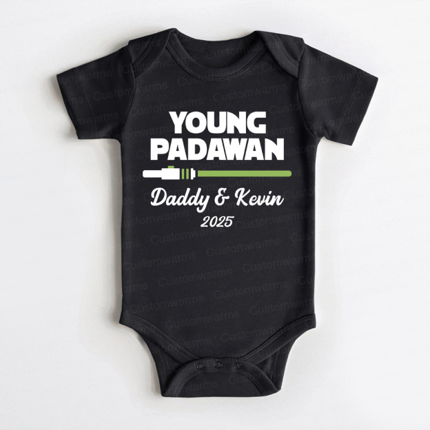 Personalized First Father's Day Daddy and Baby Outfit | CWFamily102