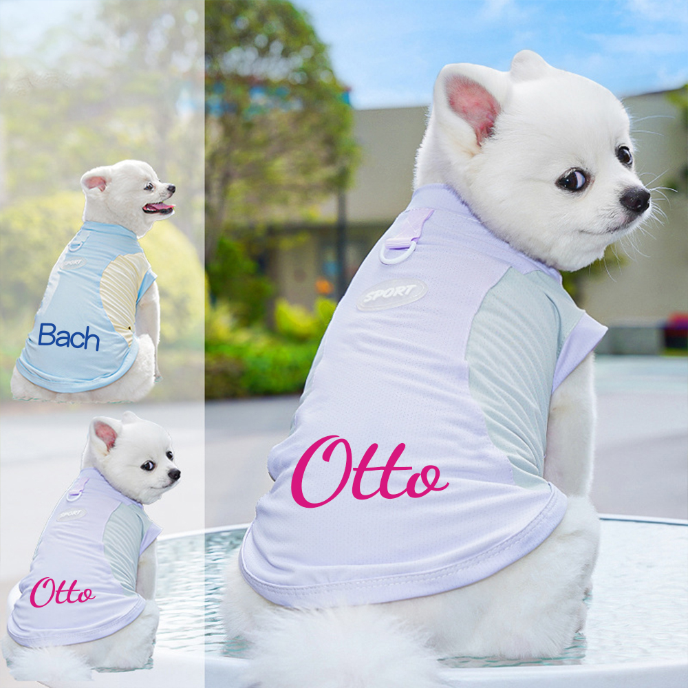 Personalized Pet Summer Cooling Quick-Drying Vest | BKPet155